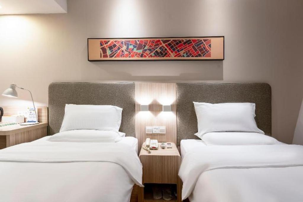 Hanting Hotel Shanghai Jiading Yecheng Road Exterior foto